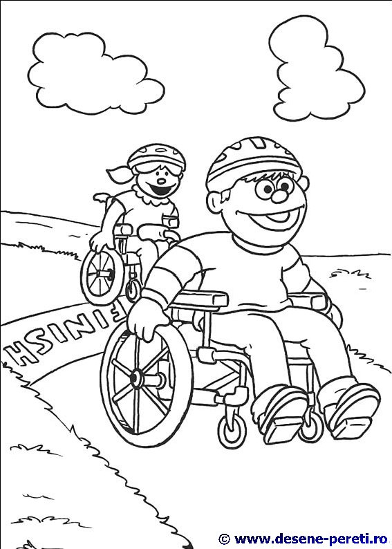 sesame street desene colorat